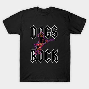 Dogs Rock #1 T-Shirt